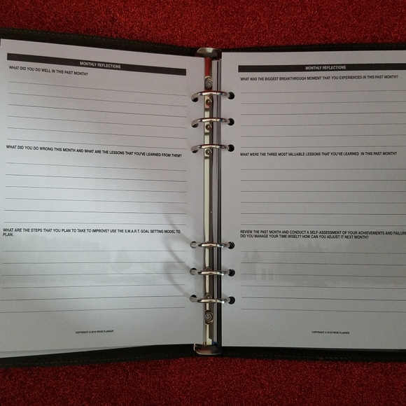 Daily Planner, Calendar, Journal, and Organizer - Picture 9 of 12